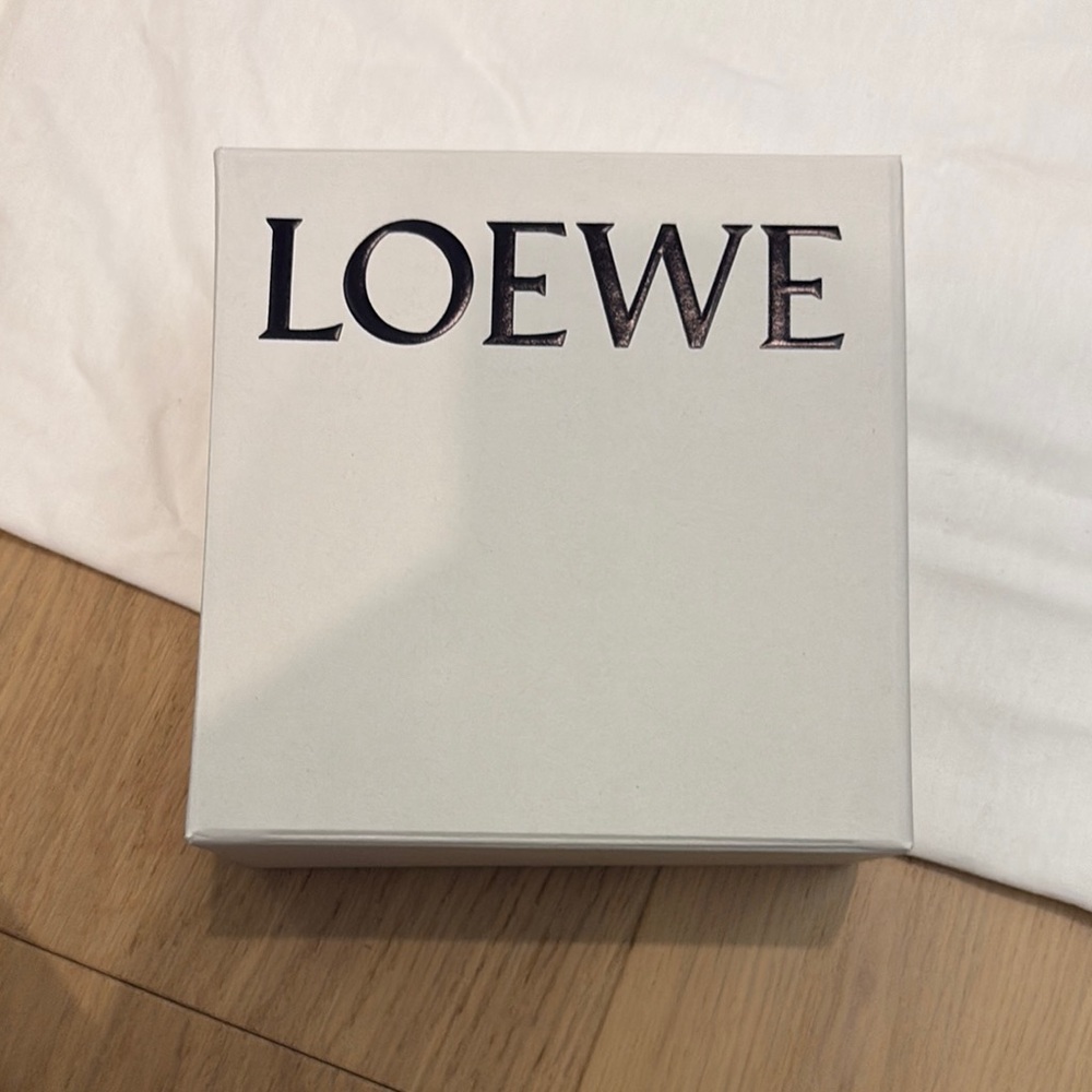 Loewe Cream Box with Black Logo